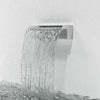 20/30/60cm Stainless Steel Spillway Waterfall Water Blade Koi Pond Weir Cascade