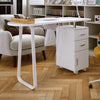 White Professional Manicure Table Salon Nail Station Beauty Desk +Dust Collector