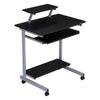 PC Computer Desk Writing Study Table Office Home Workstation on Wheels Furniture