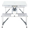 Outdoor Foldable Portable Picnic Camping Table & 4 Chairs Set Garden Folding BBQ