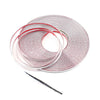 10MM x 15M CHROME STYLING MOULDING TRIM STRIP SELF ADHESIVE - METRE METER WINDOW