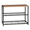 Shoe Bench 3 Tier Shoes Storage Rack Shelf Cabinet Organizer Seat Hallway Home