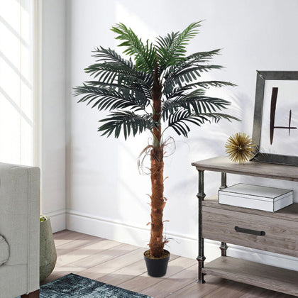 150cm(5ft) Artificial Palm Tree Indoor Decor Tropical Green Plant Home Office