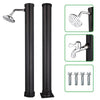 20L Portable Outdoor Shower Column Swimming Pool Bathing Beach Floor Standing