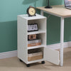 Mobile Filing Cabinet with Storage & Door File Cabinet Side Table Bedside Table