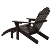 Garden Wooden Sun Lounger Chair Reclining Seat Armchair Patio Outdoor Furniture