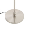Modern Living Room Floor Lamp Foot Switch E27 Lampshade Base with Pleated Shade