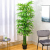 Artificial Bamboo Tree with Pot Home Office Faux Fake Tree Plant Garden Topiary