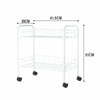 2 Tier Kitchen Shelf Storage Bathroom Cupboard Rack Cabinet Organiser Holder