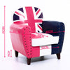 Retro/Vintage Tub Accent Chair Upholstered Padded Armchair Lounge Fabric Sofa UK