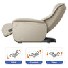 Electric Heated Executive Recliner SL Track Full Body 8 Mode Massage Chair Beige