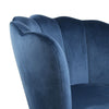 Genesis Flora Accent Tub Chair Scallop Armchair Petal Back With Golden Legs