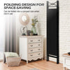 4 Panels Folding Room Divider Lightweight Wall Partition 182CM Privacy Screen