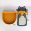 Vertical Scratching Board Cartoon Cat Eating Fish Grinding Claw Scrtacher Mat