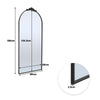 1.8m XL Window Garden Mirror Wall Mount Metal Frame Outdoor Indoor Floral Decor