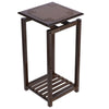 Bamboo Plant Stand Flower Pot Shelf Vase Display Rack Organizer for Living Room