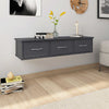 Wall-mounted Drawer Shelf Engineered Wood Wall Cabinet Multi Colours vidaXL