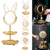 Jewelry Necklace Ring Earring Stand Mirror Show Rack Display Organizer Holder UK