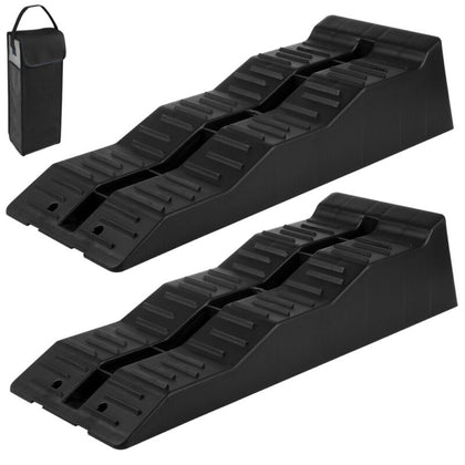 2X Levelling Block Ramp 5T 5000KG Levelers Campervan Trailer Caravan Heavy Duty
