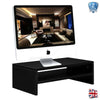 2Tier Desktop Monitor Stand PC TV Laptop Computer Screen Riser Shelf Home Office