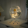 LED World Globe Desk Décor Illuminated Home Office Table Kids Educational Toys