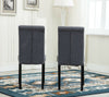 2 x Linded Fabric Dining Chairs, Solid Wooden Legs home & restaurants