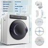 1400W Electric Clothes Dryer 4KG Compact Dryer Laundry Dryer w/ 3 Heating Option