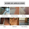36pcs/5m² Luxury Vinyl Tiles PVC Self Adhesive Wood Look Flooring Kitchen Bath