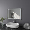 Clearance - Bathroom Mirror with LED Lights Anti Fog Sensor Horizontal Vertical
