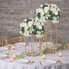 Artificial Rose Hydrangea Flowers Bouquet Leaves Balls Wedding Home Garden Decor