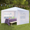 UK 3x3M Outdoor Gazebo Waterproof Marquee Canopy Garden Patio Wedding Party Tent