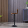 1/2/4x Bar Stools Gas Lift Swivel Velvet Padded Stool Breakfast Club Cafe Chairs