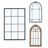 Large Window Wall Garden Mirror Ornament Indoor/Outdoor Arch Frame Mirrors Decor