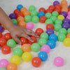 100 x Ball Pit Balls Play Kids Plastic Baby Ocean Soft Toy Colourful Playpen Fun