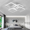 Square LED Ceiling Light Lamp Chandelier Lights Bedroom Living Room 4/6/8 Head