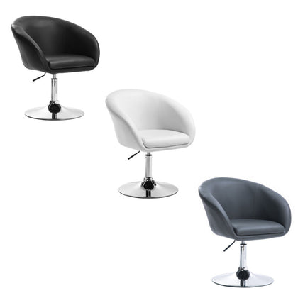 1/2x Bar Stool Swivel Gas Lift Stool Height Adjustable Barstool Kitchen Pub Cafe