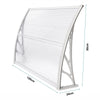 Door Canopy Awning Shelter Front Back Porch Outdoor Shade Patio Roof Rain Cover