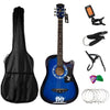 CLASSIC ACOUSTIC GUITAR 6 STRING PACK BOYS GIRLS MUSIC GUITAR 4/4 SIZE 38"