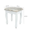 Vanity Dressing Table Stool Soft Wooden Makeup Chair Vanity Stool Piano Stool UK