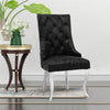 Extra Large Velvet Accent Dining Chair Tufted Lounge Upholstered Home Office