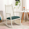 Wooden Kids Rocking Chair Children Armchair Seating Rocker W/ Soft Cushion Home
