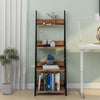 4 Tier Ladder Shelf Bookcase Display Storage Unit Free Standing Living Room