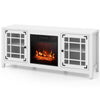 Fireplace TV Stand for TVs up to 65 Inches With 2000W Electric Fireplace Insert