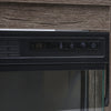 LED Fireplace&TV Stand Set Glass Door Cabinet Entertainment TV Unit Living Room