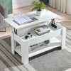 Coffee Table With Storage Lift Top Up Drawer Shelf Wooden Living Room Furniture