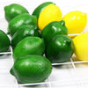 6pcs Artificial Lifelike Limes Lemon Fake Fruits Home Party Decorative Props