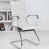 High Back Office Executive Chair Computer Desk Chair PU Leather Cantilever Legs