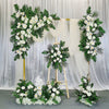 Gold Wedding Stand Rack Iron Arch Door Party Garden Flower Plants Backdrop Decor
