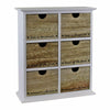 Brambly Cottage Maisonet 6 Drawer Chest - White/Brown