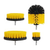 19X Drill Brush Attachment Set Power Scrubber Kit Car Scrubbing Cleaning Kit